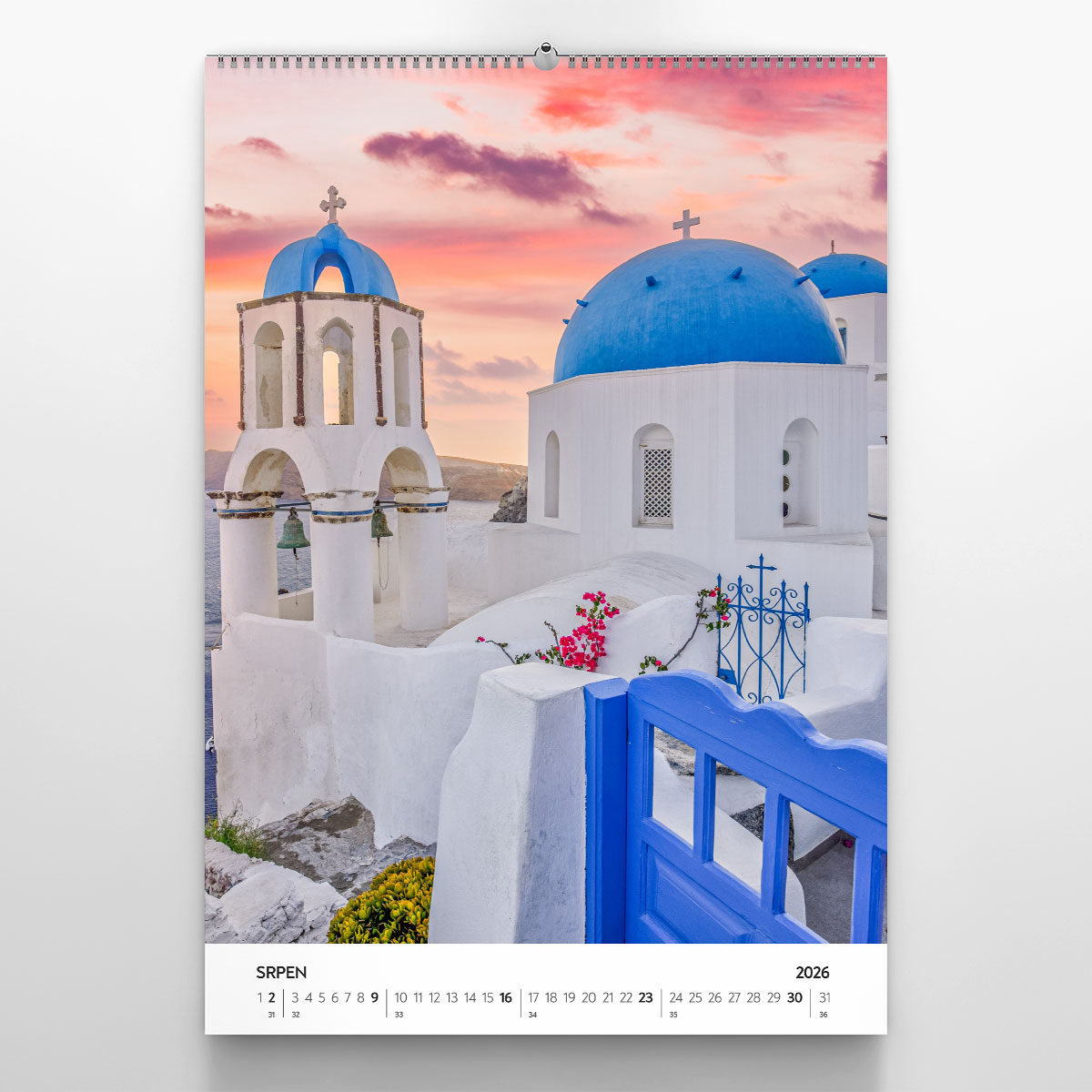 Nástěnný fotokalendář Minimal