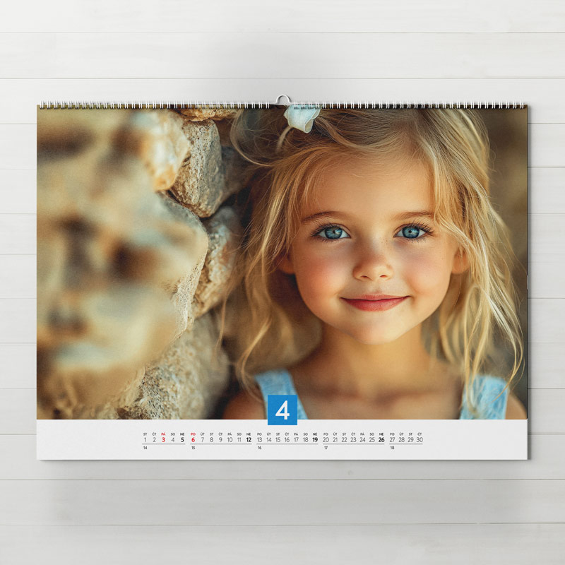 Nástěnný fotokalendář Trendy